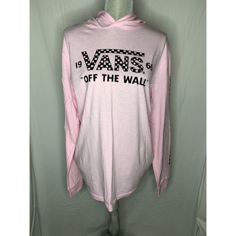 Vans long sleeve hooded shirt